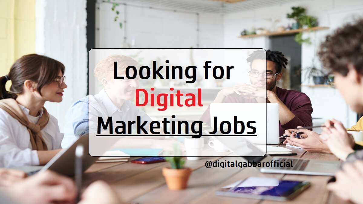 Digital Marketing Jobs