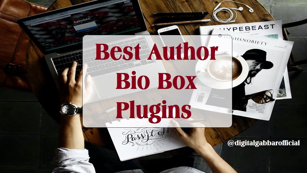 Author Bio Box Plugins