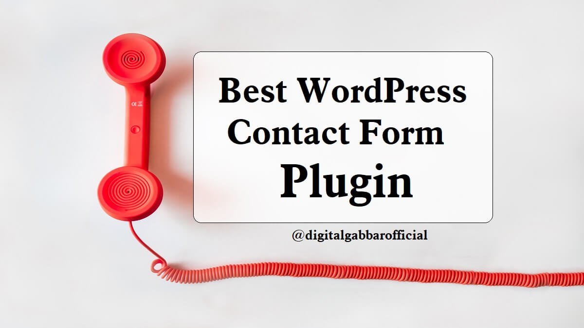 Best WordPress Contact Form Plugin