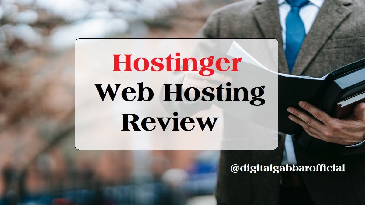 Hostinger web hosting review 2021