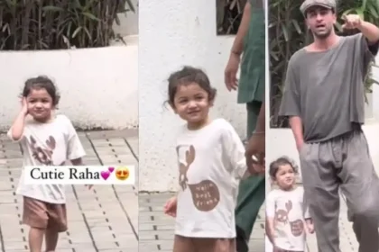 Baby Raha's video with father Ranbir Kapoor goes viral