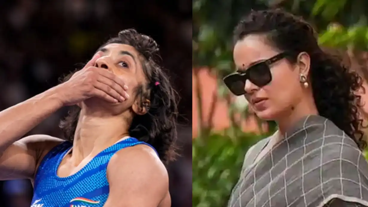 Kangana Ranaut Makes A U Turn, Calls Vinesh A 'lioness' After Being Disqualified.