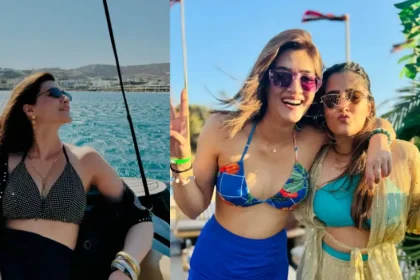 Kriti Sanon shares fun pictures with her sister Nupur Sanon from Greece