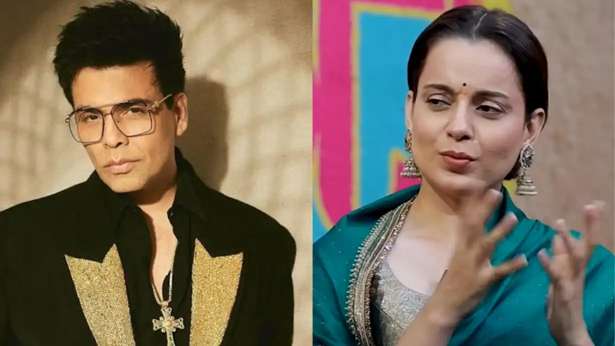 Kangana Ranaut And Karan Johar