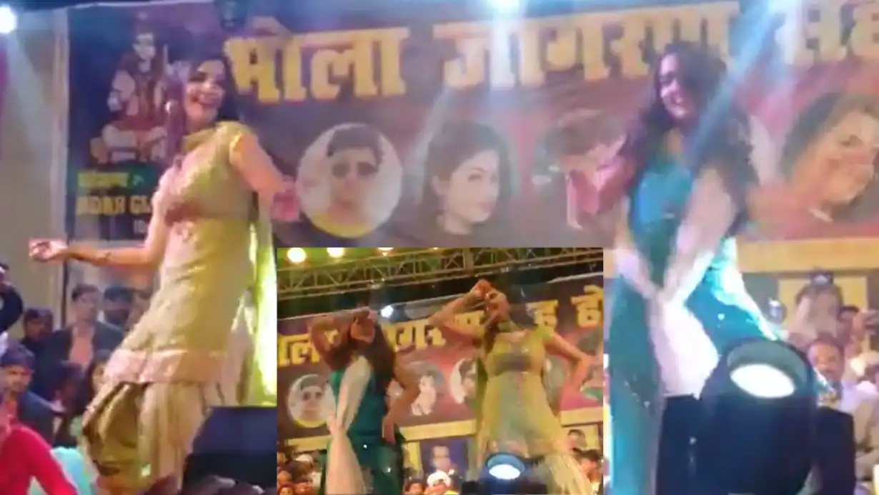 Bhojpuri Actress Amrapali Dubey Was Seen Giving Competition To Sapna Chaudhary