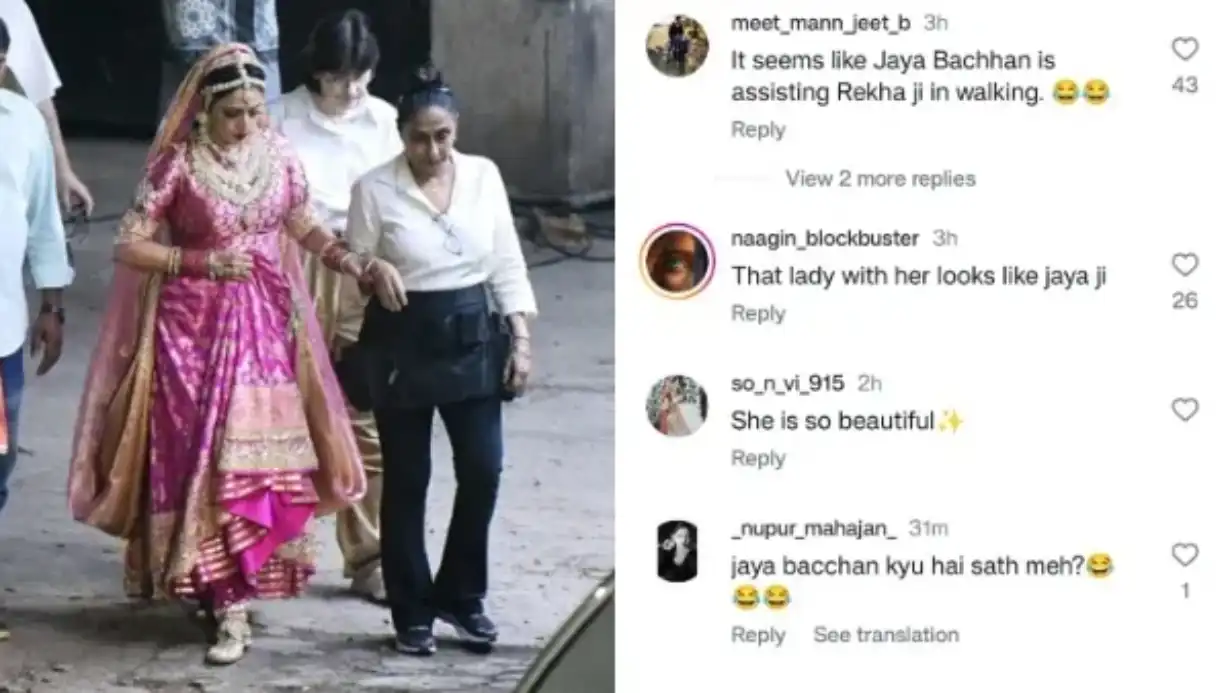 Did Jaya Bachchan Take Care Of Rekha's Clothes Viral Photo Created A Ruckus On Social Media