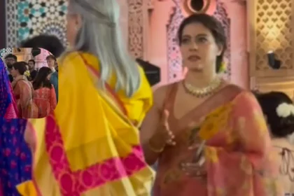 Kajol's Entry In Durga Puja Became A Laughing Stock, Video Of Her Slipping On Stage Went Viral