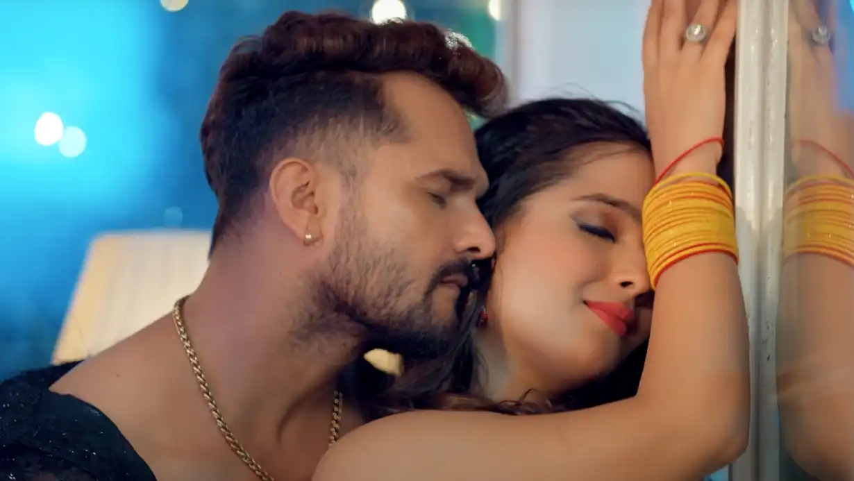 Khesari Lal Yadav And Shilpi Raj's New Blast Saree Ke Plate Goes Viral