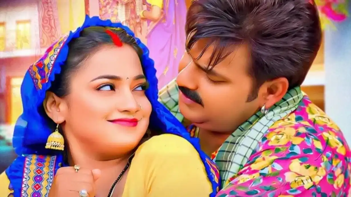 Pawan Singh's New Song Created A Stir, Romantic Banter With Aastha Singh Seen