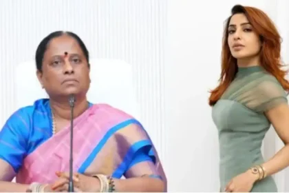 Telangana Minister Konda Surekha Apologizes To Samantha Ruth Prabhu, Ktr Sends Legal Notice