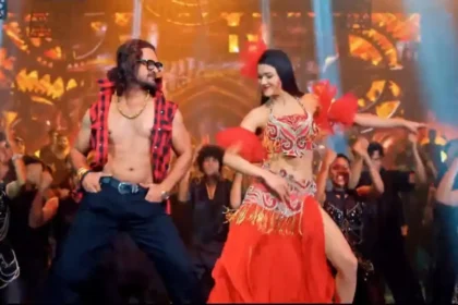 Khesari Lal Yadav And Namrata Malla's Explosive Party Anthem Kamariya Lollipop Released