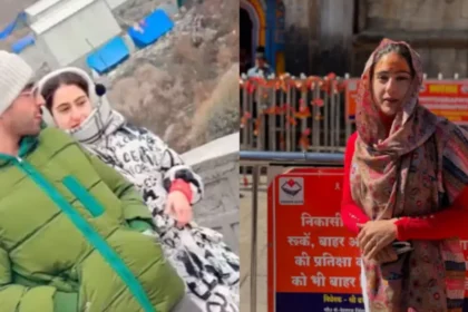 Sara Ali Khan In Kedarnath With Arjun Bajwa