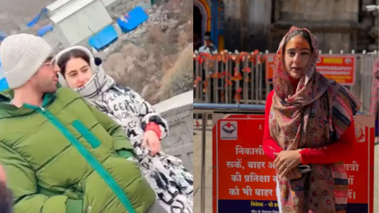 Sara Ali Khan In Kedarnath With Arjun Bajwa