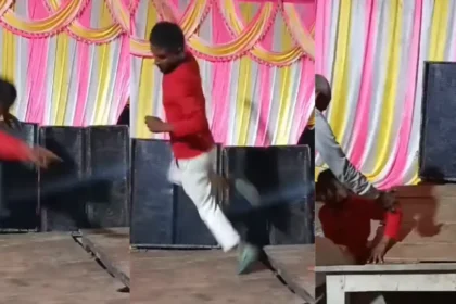 Viral Boy's Chowki Breaking Dance On Bhojpuri Song