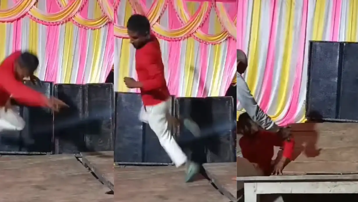 Viral Boy's Chowki Breaking Dance On Bhojpuri Song