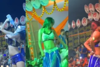 During The Stage Show, The Woman Took Off Her Clothes One By One