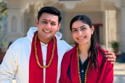 Dev Joshi Got Secretly Engaged In A Temple, Showed The Face Of His Beautiful Fiancée