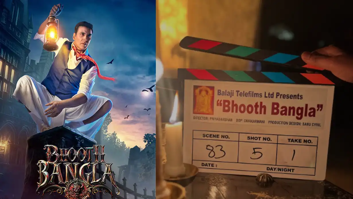 Shooting Of Akshay Kumar's Film 'bhoot Bangla' Begins