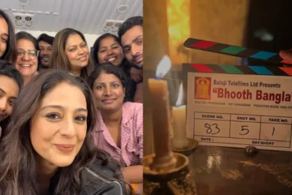 Tabu Gave A Big Update About 'bhoot Bangla', Shared A Stunning Picture From The Shooting Set