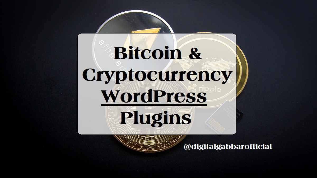 Bitcoin and Cryptocurrency WordPress Plugins