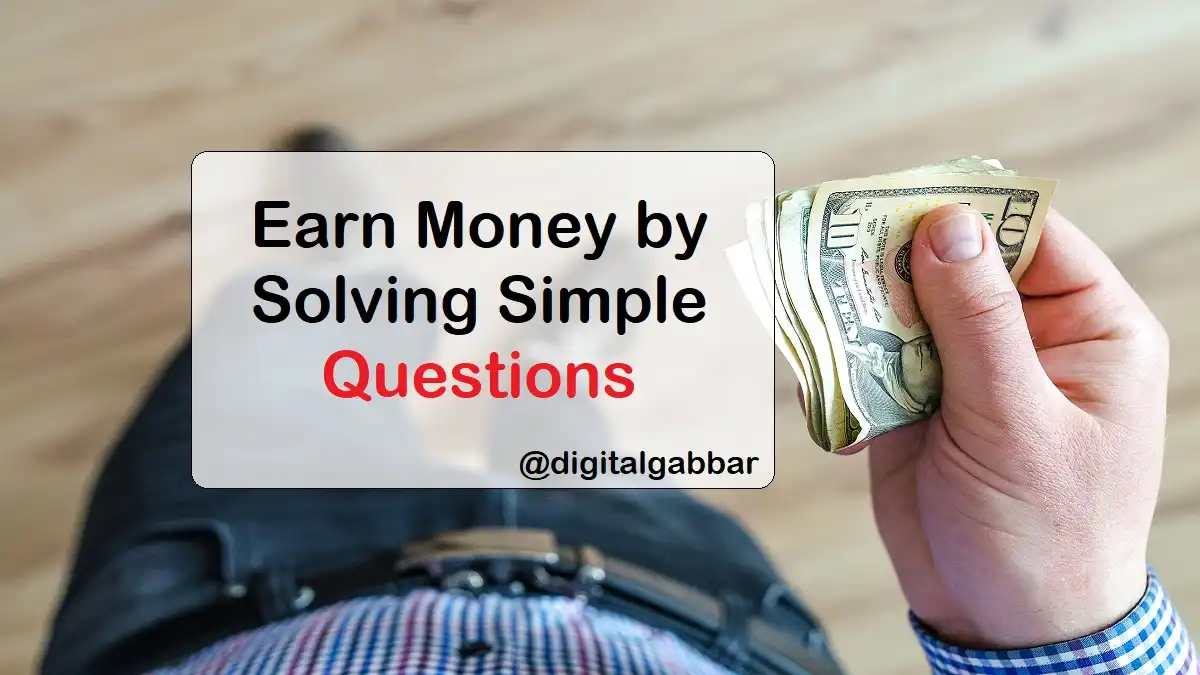 Earn money by solving doubts Online