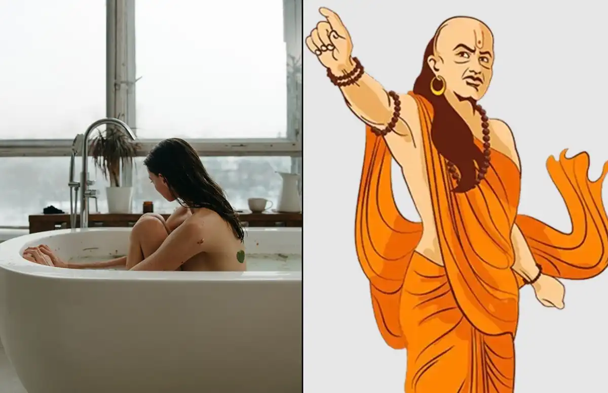 Chanakya Niti After these work, men and women must take bath