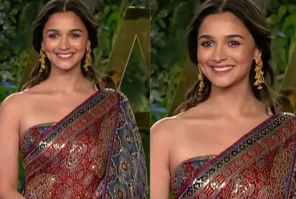 Alia Bhatt in a gorgeous saree