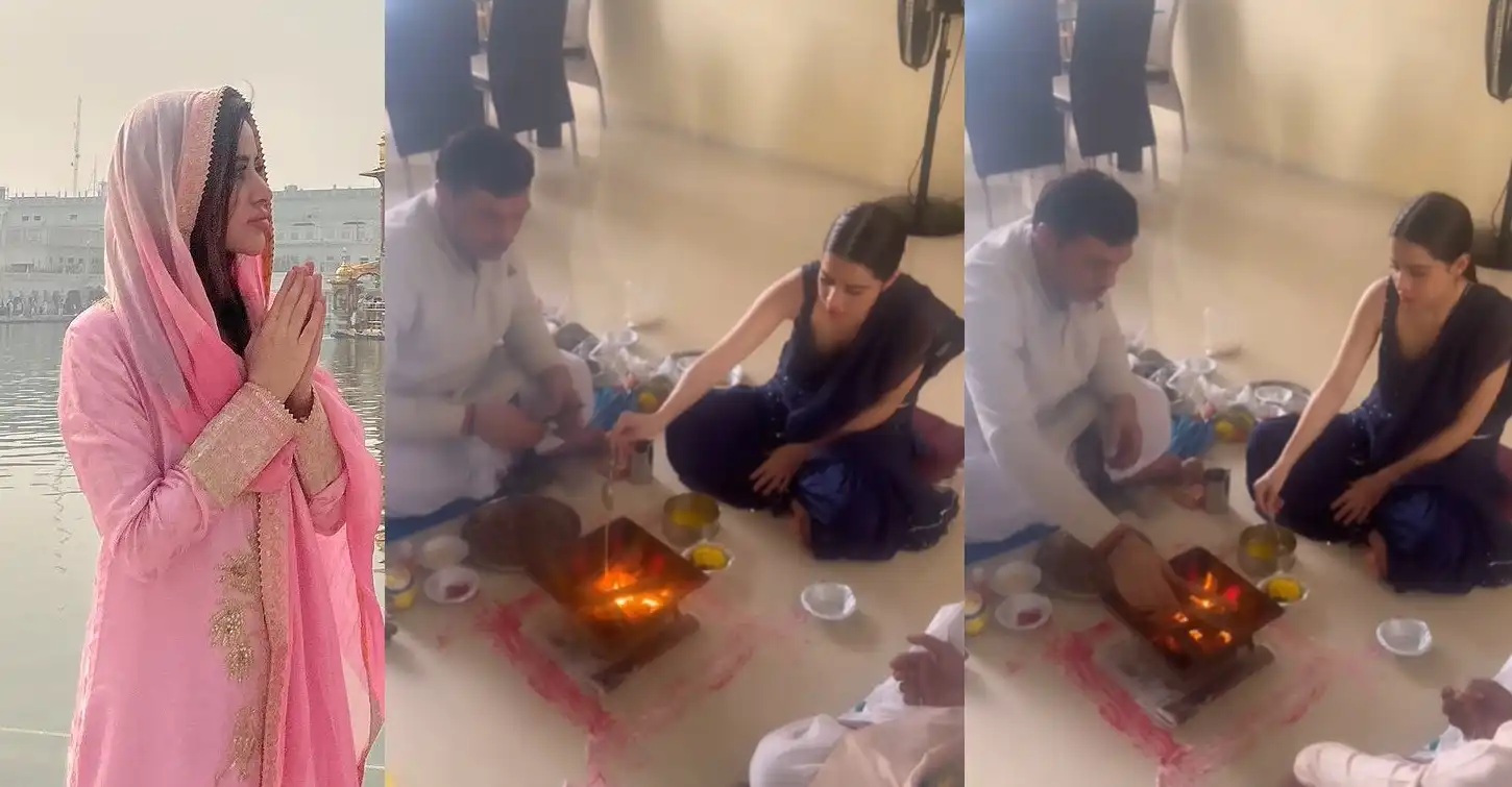 Ufi Javed performed havan on the occasion of the life of Ram temple, Islamic fundamentalists abused