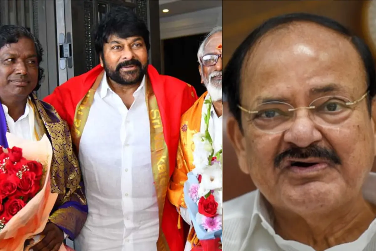 Cheeranjeevi honoured with Padma Vibhushan