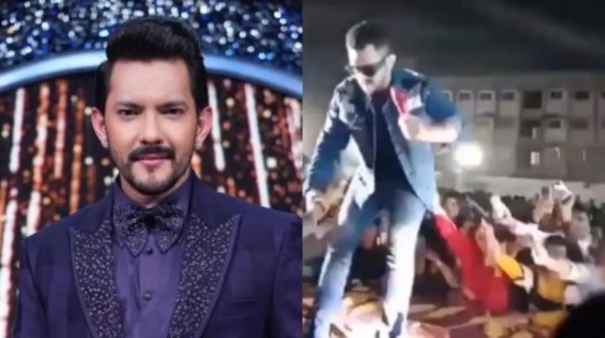 Aditya Narayan's Rude Act at a live performance goes viral