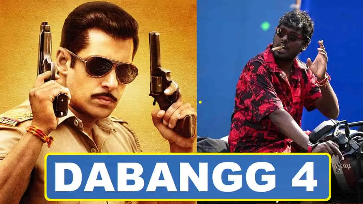 Dabangg 4 collaboration of Salman Khan and Atlee