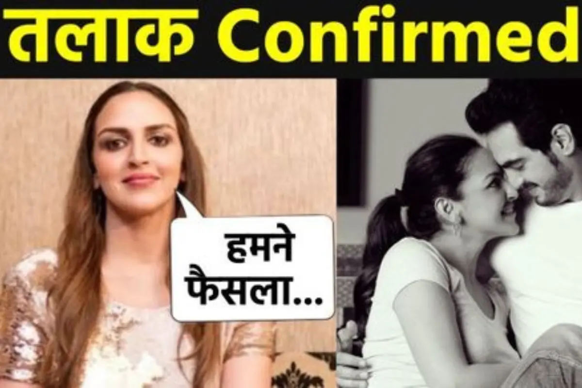 Esha Deol and Bharat takhtani divorced!