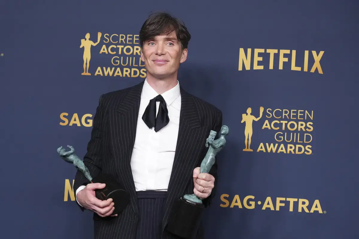 Oppenheimer wins best actor to Cillian Murphy