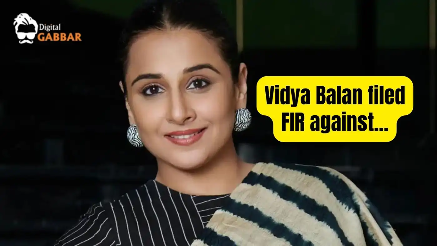 Vidya Balan filed FIR against