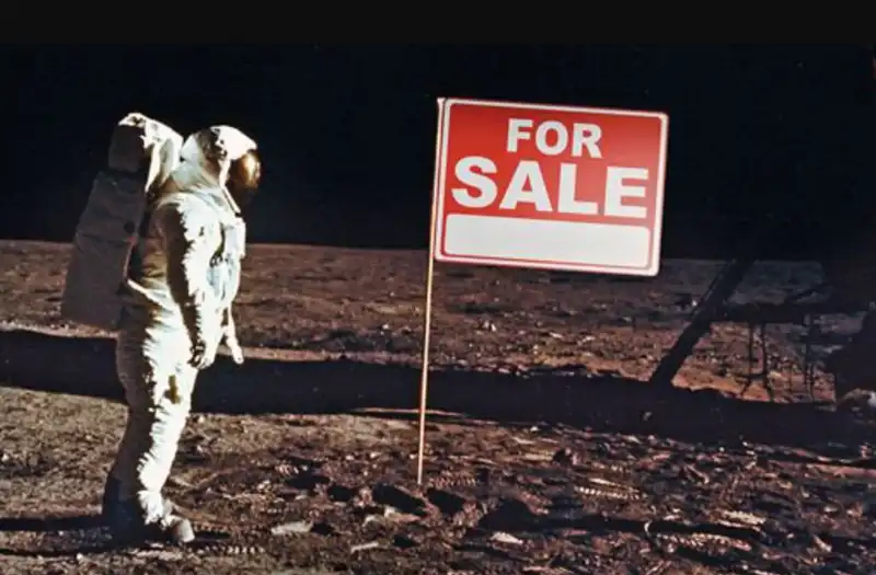 buy land on moon