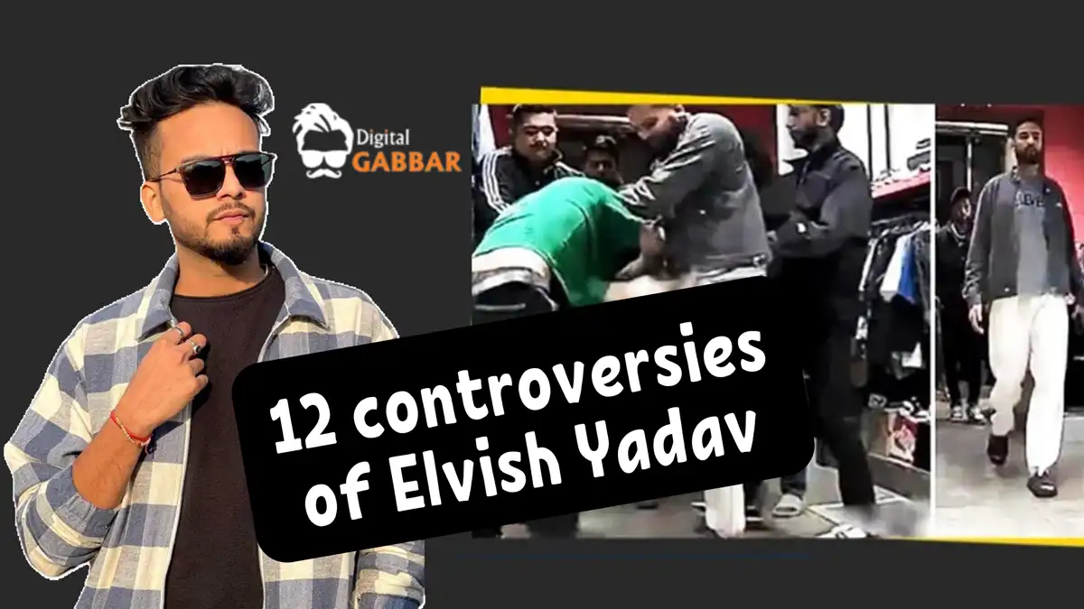 12 controversies of Elvish Yadav