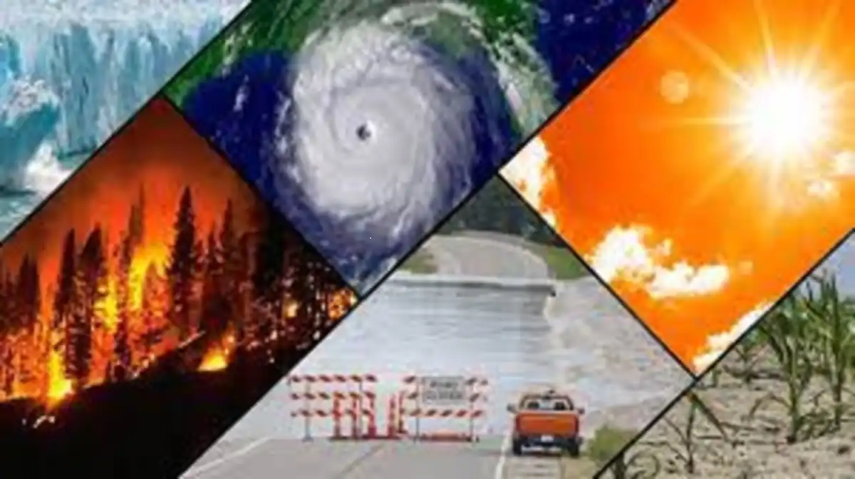 Natural disasters and altered climate