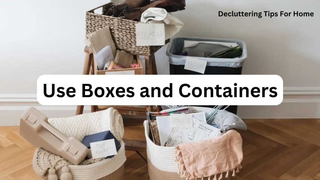 Decluttering Tips For Home