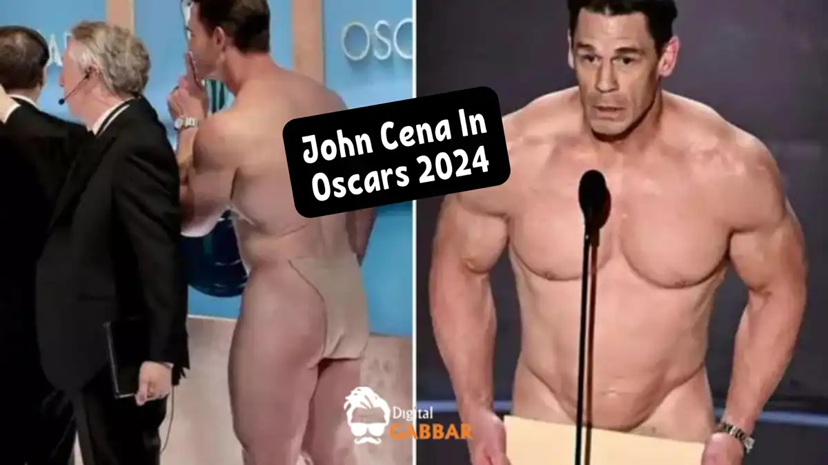 John Cena Oscars 2024 Stunt