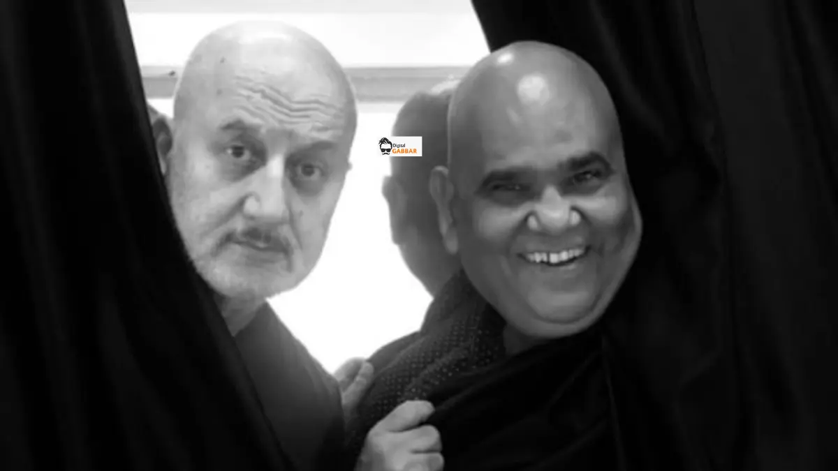 Satish Kaushik and Anupam Kher