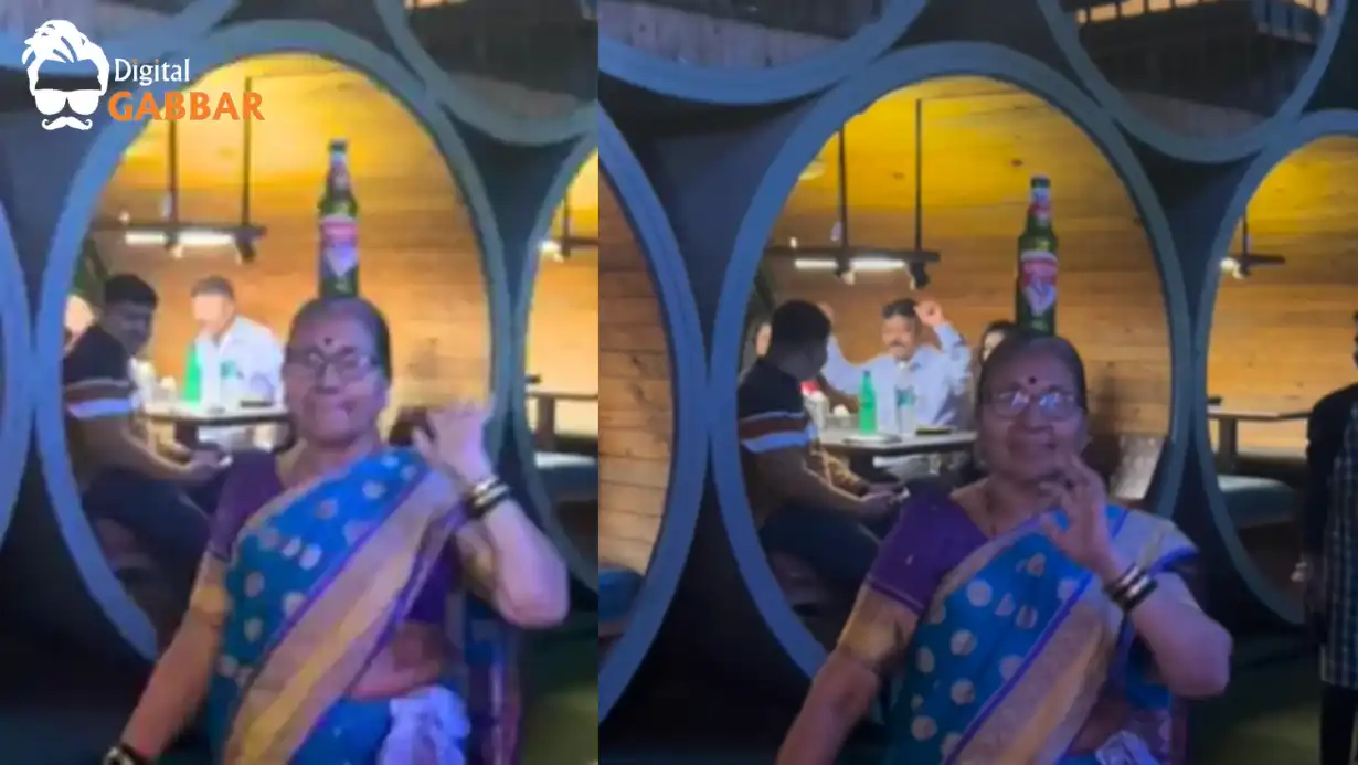 65-year-old Grandma Danced with a Beer Bottle on her Head to the Song 'Jamal Kudu'