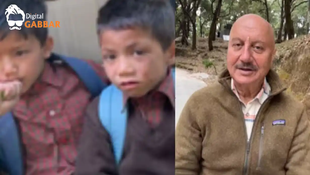 Anupam Kher, Visited Kids in Lansdowne, Uttarakhand, to Spend Time with Them