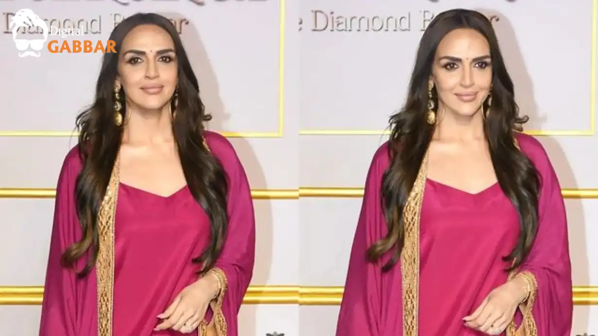 Esha Deol's lips caught attention at the premier of 'Heeramandi', questions raised 'What did she do