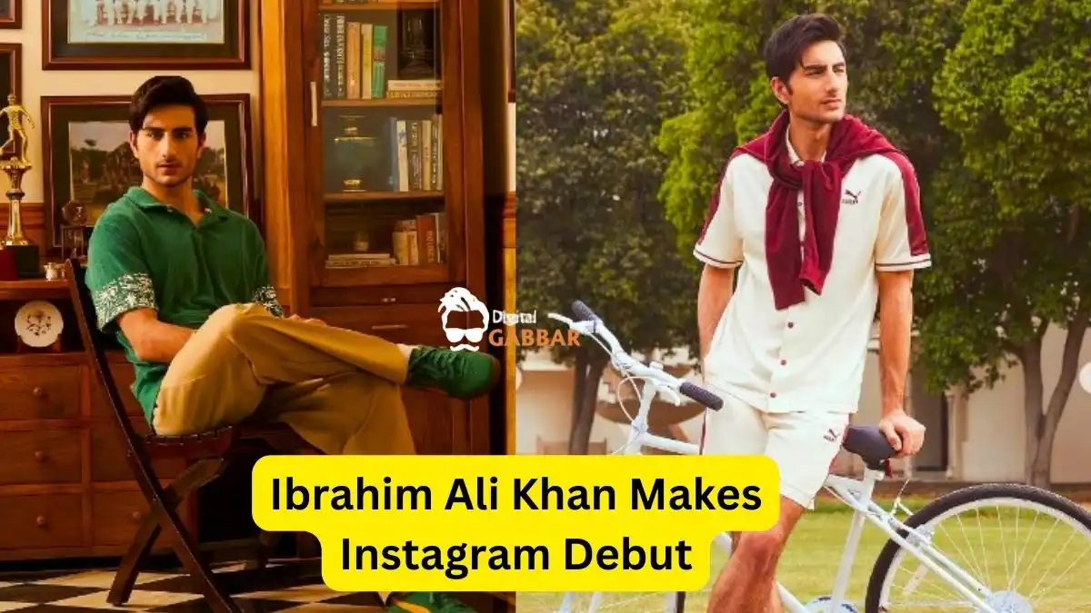 Ibrahim Ali Khan Makes Instagram Debut, Gains 572K Followers with Just One Post