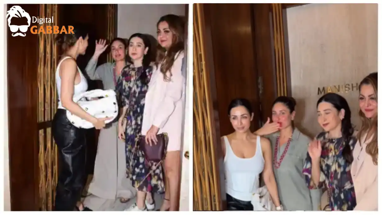 Kareena-Karisma, Amrita-Malaika Party in Late Night Sexy Look, Keep Doing Such Antics