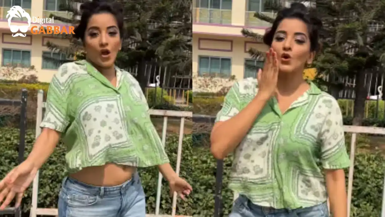 Monalisa Grooved to Bollywood Song, Driving People Crazy with Her Dance Moves