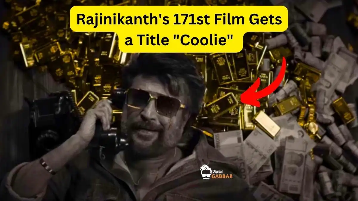 Rajinikanth's 171st Film Gets a Title "Coolie", Teaser Launched