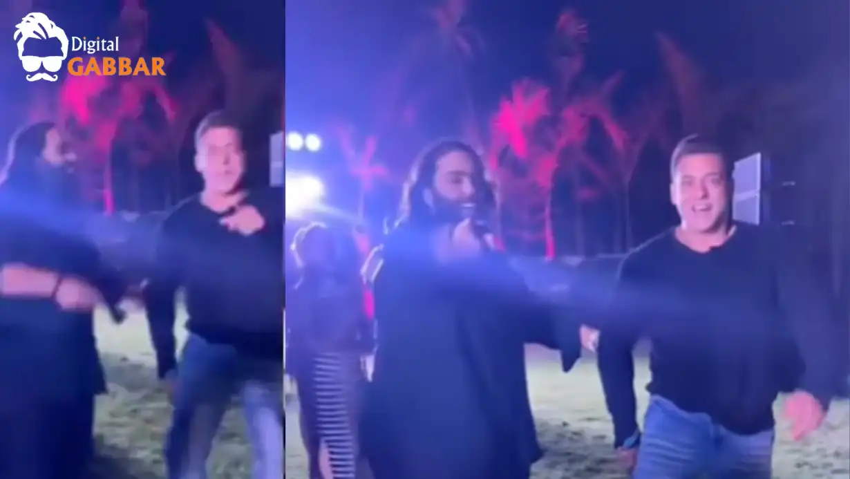 Salman Khan's video leaked from Anant Ambani's bash