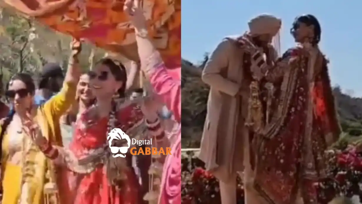 Taapsee Pannu wedding video goes viral, she dances with Mathias Boe in red attire