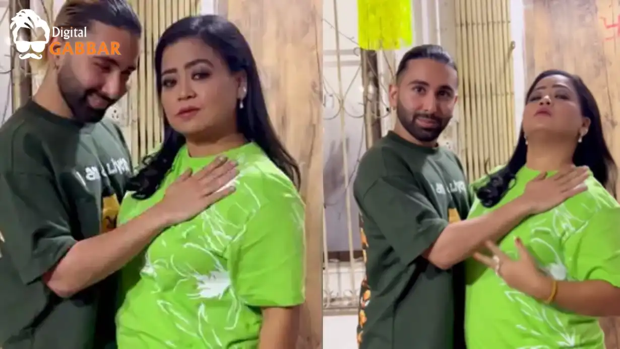 Video of Bharti pulling Orry and touching him went viral